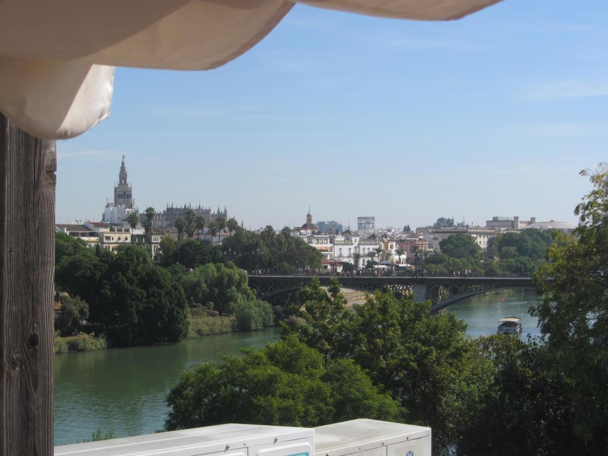 Trianabridgeviews Atico Con Vistas Al Puente De Triana Calle Castilla 38 เซบีญา ภายนอก รูปภาพ