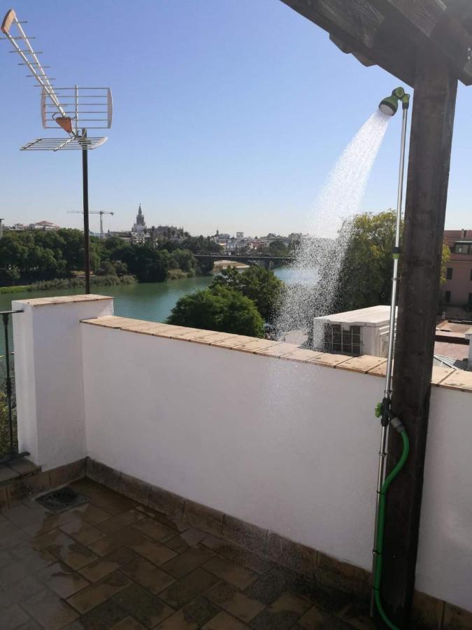 Trianabridgeviews Atico Con Vistas Al Puente De Triana Calle Castilla 38 เซบีญา ภายนอก รูปภาพ